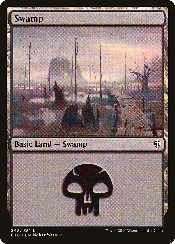 Image of Swamp (345) [Commander 2016]