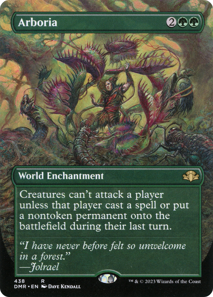 Image of Arboria (Borderless Alternate Art) [Dominaria Remastered]