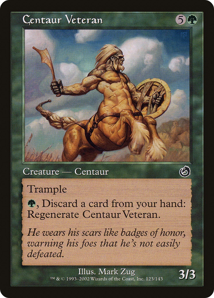 Image of Centaur Veteran [Torment]