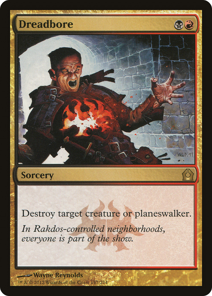 Image of Dreadbore [Return to Ravnica]