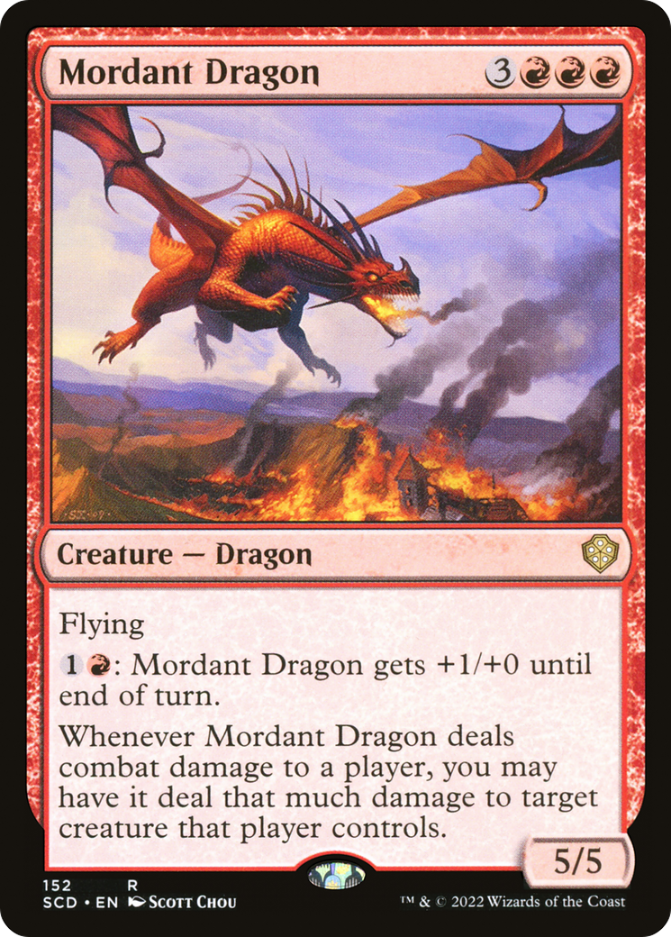 Image of Mordant Dragon [Starter Commander Decks]