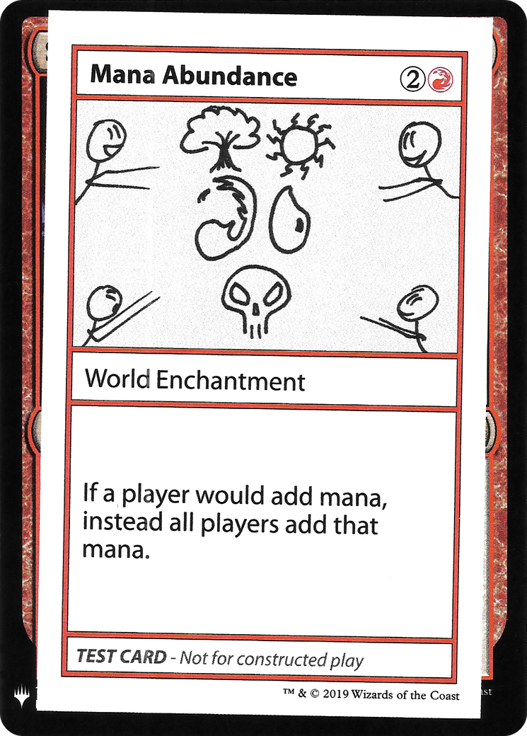 Image of Mana Abundance [Mystery Booster Playtest Cards]
