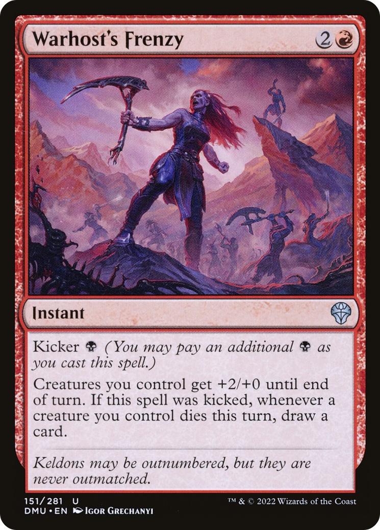 Image of Warhost's Frenzy [Dominaria United]