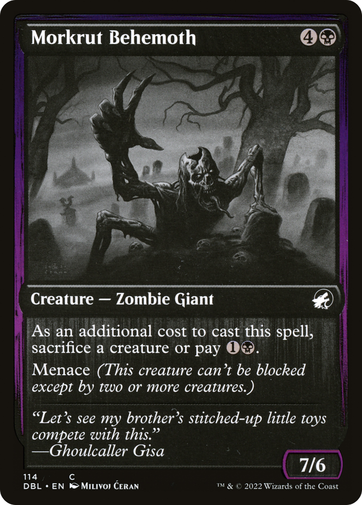 Image of Morkrut Behemoth [Innistrad: Double Feature]