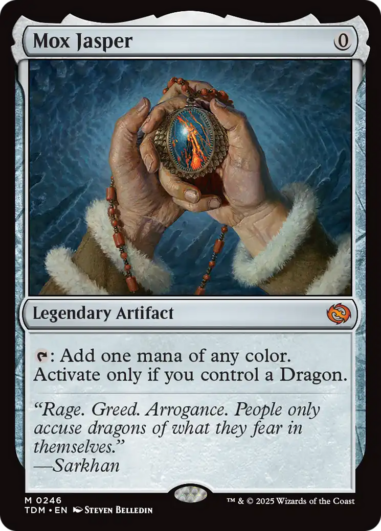Image of Mox Jasper [Tarkir: Dragonstorm]