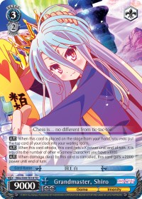 Grandmaster, Shiro (NGL/S58-TE18S SR) [No Game No Life]