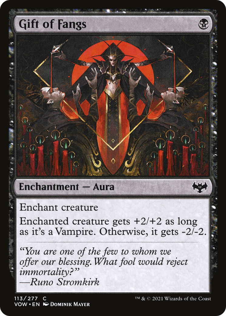 Image of Gift of Fangs [Innistrad: Crimson Vow]
