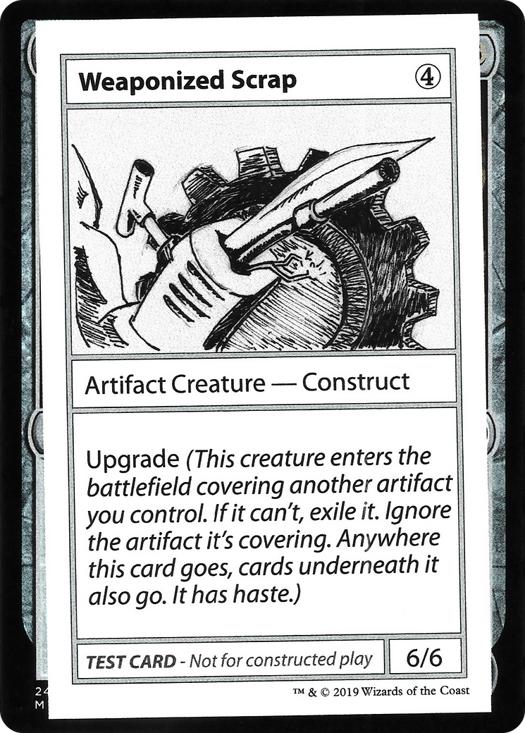 Image of Weaponized Scrap (2021 Edition) [Mystery Booster Playtest Cards]