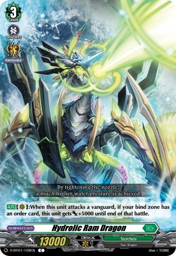 Image of Hydrolic Ram Dragon (D-BT01/109EN) [Genesis of the Five Greats]