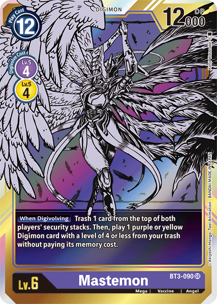 Image of Mastemon [BT3-090] (Alternate Art) [Release Special Booster Ver.1.5]