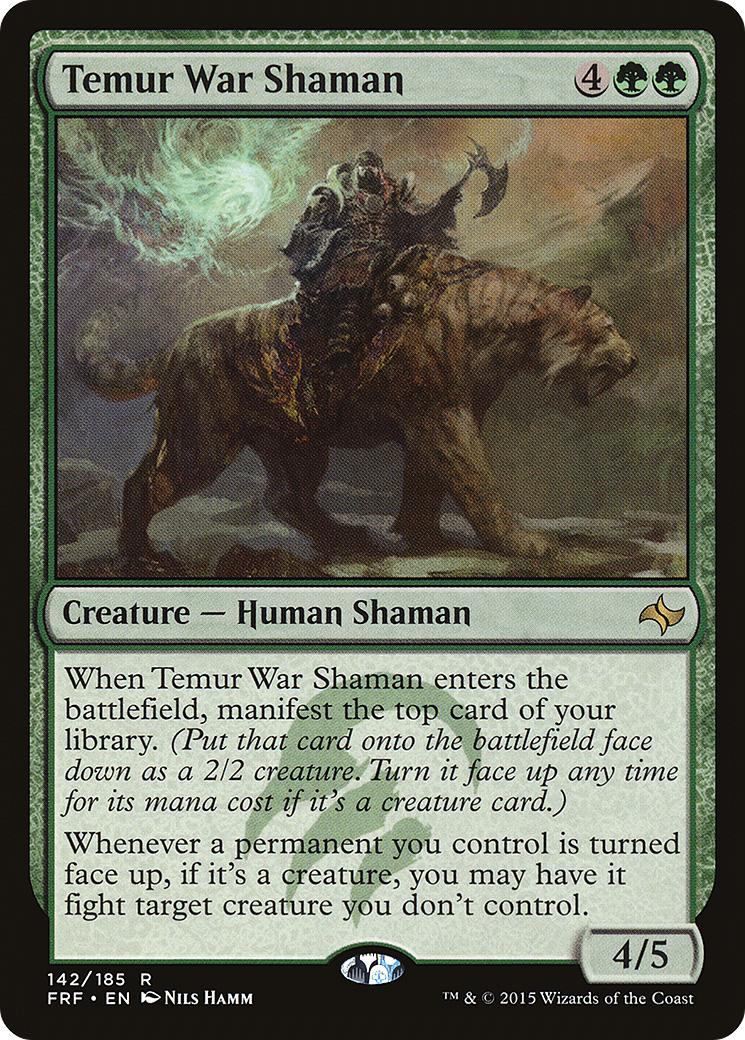 Image of Temur War Shaman [Fate Reforged]