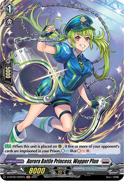 Image of Aurora Battle Princess, Wapper Plun (D-BT02/H29EN) [A Brush with the Legends]