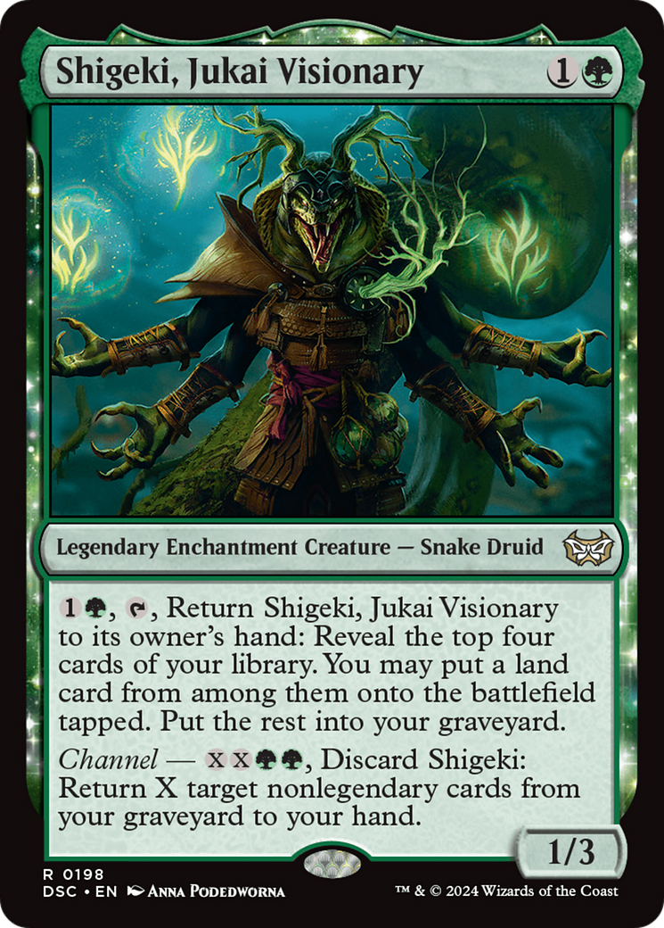 Image of Shigeki, Jukai Visionary [Duskmourn: House of Horror Commander]