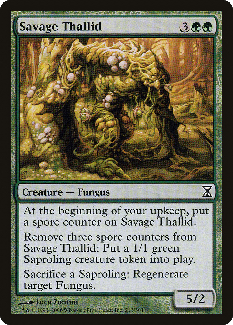 Image of Savage Thallid [Time Spiral]