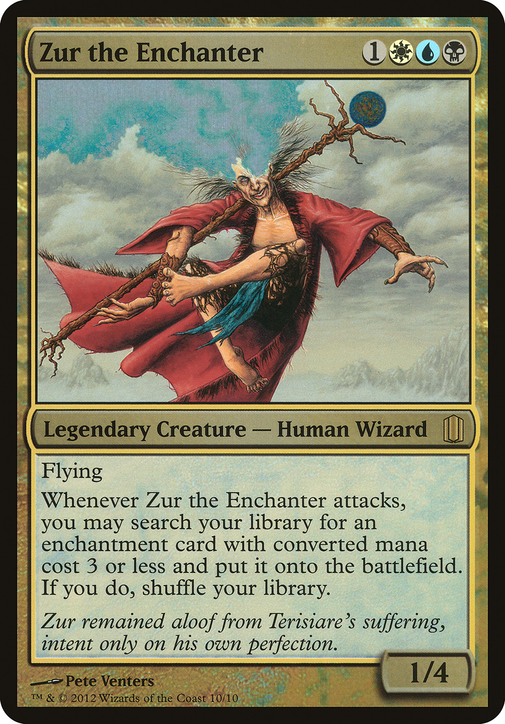 Image of Zur the Enchanter (Oversized) [Commander's Arsenal Oversized]