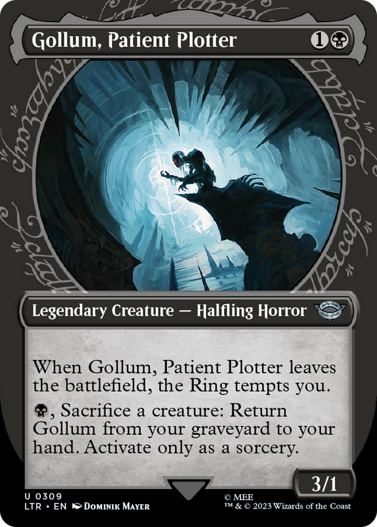 Image of Gollum, Patient Plotter (Showcase Ring Frame) [The Lord of the Rings: Tales of Middle-Earth]