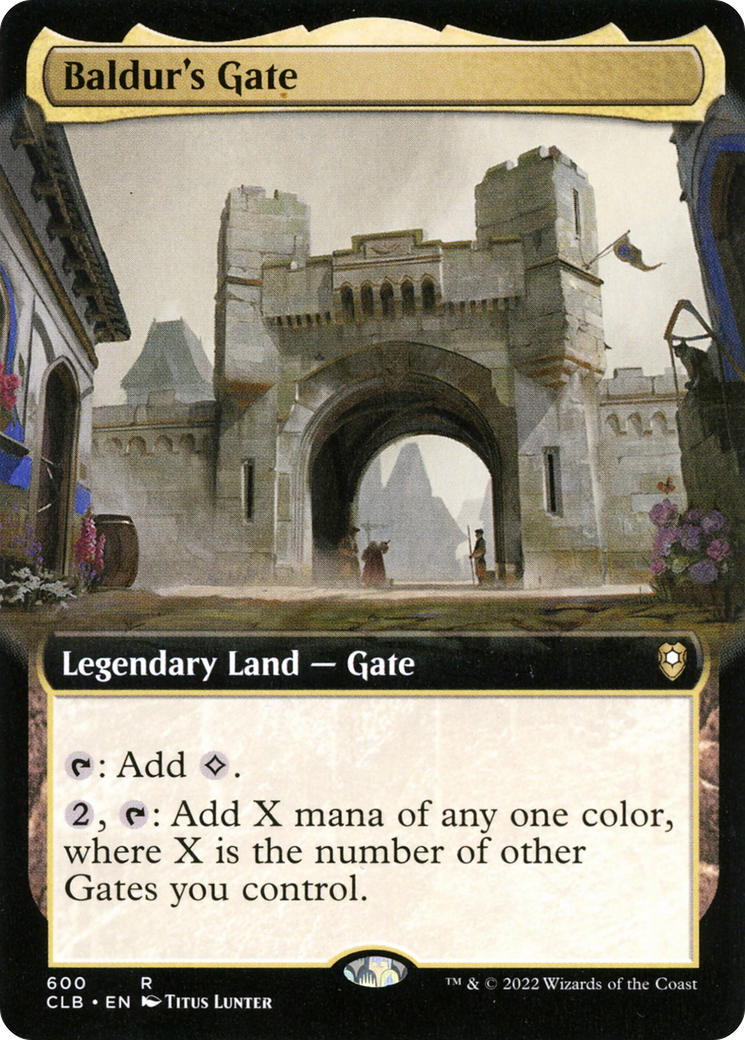 Image of Baldur's Gate (Extended Art) [Commander Legends: Battle for Baldur's Gate]