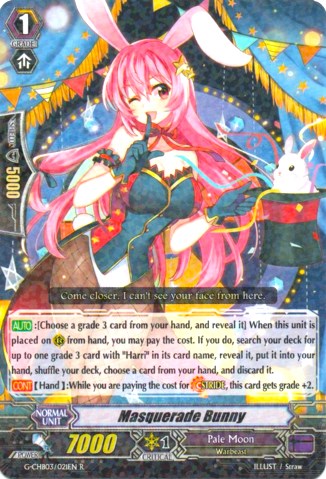 Image of Masquerade Bunny (G-CHB03/021EN) [Rummy Labyrinth Under the Moonlight]
