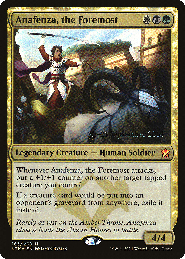 Image of Anafenza, the Foremost [Khans of Tarkir Prerelease Promos]