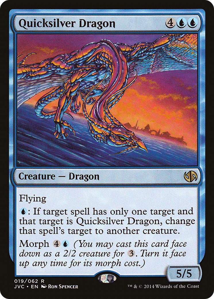 Image of Quicksilver Dragon [Duel Decks Anthology]