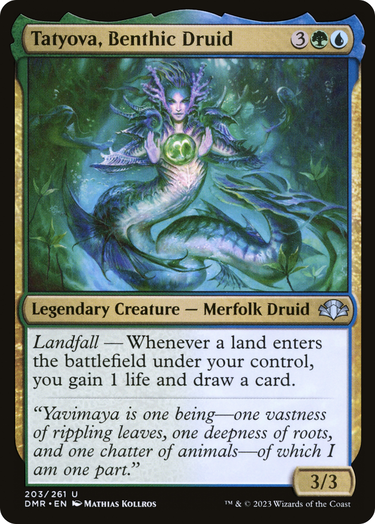 Image of Tatyova, Benthic Druid [Dominaria Remastered]