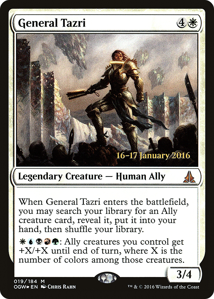 Image of General Tazri [Oath of the Gatewatch Prerelease Promos]