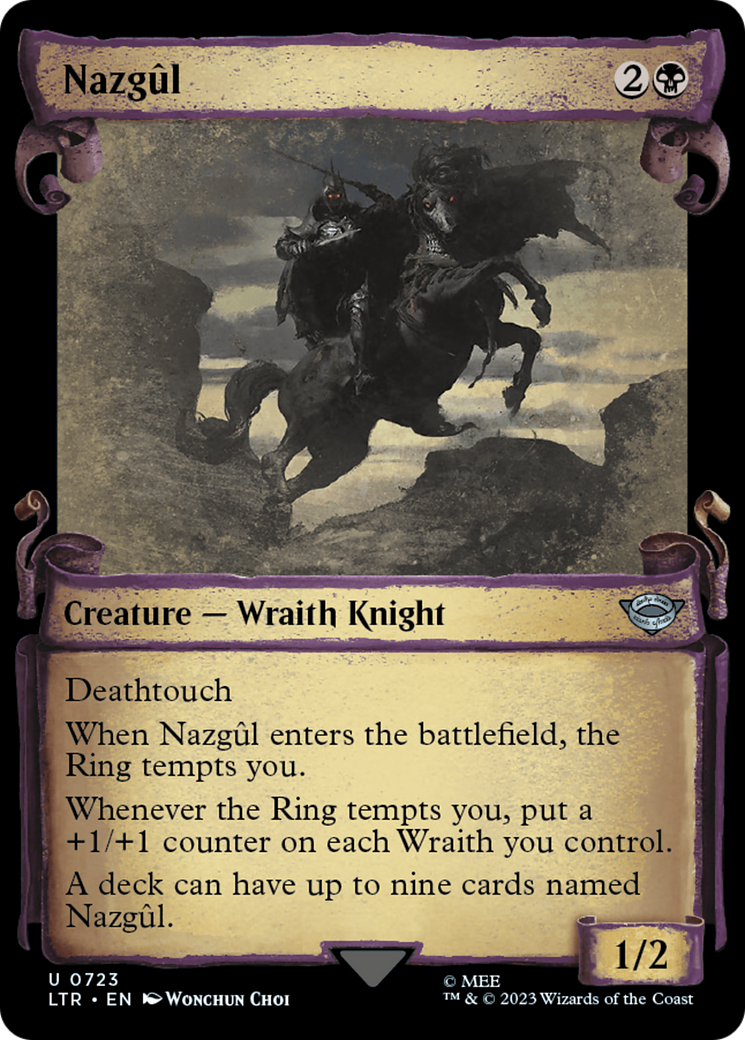 Image of Nazgul (0723) [The Lord of the Rings: Tales of Middle-Earth Showcase Scrolls]