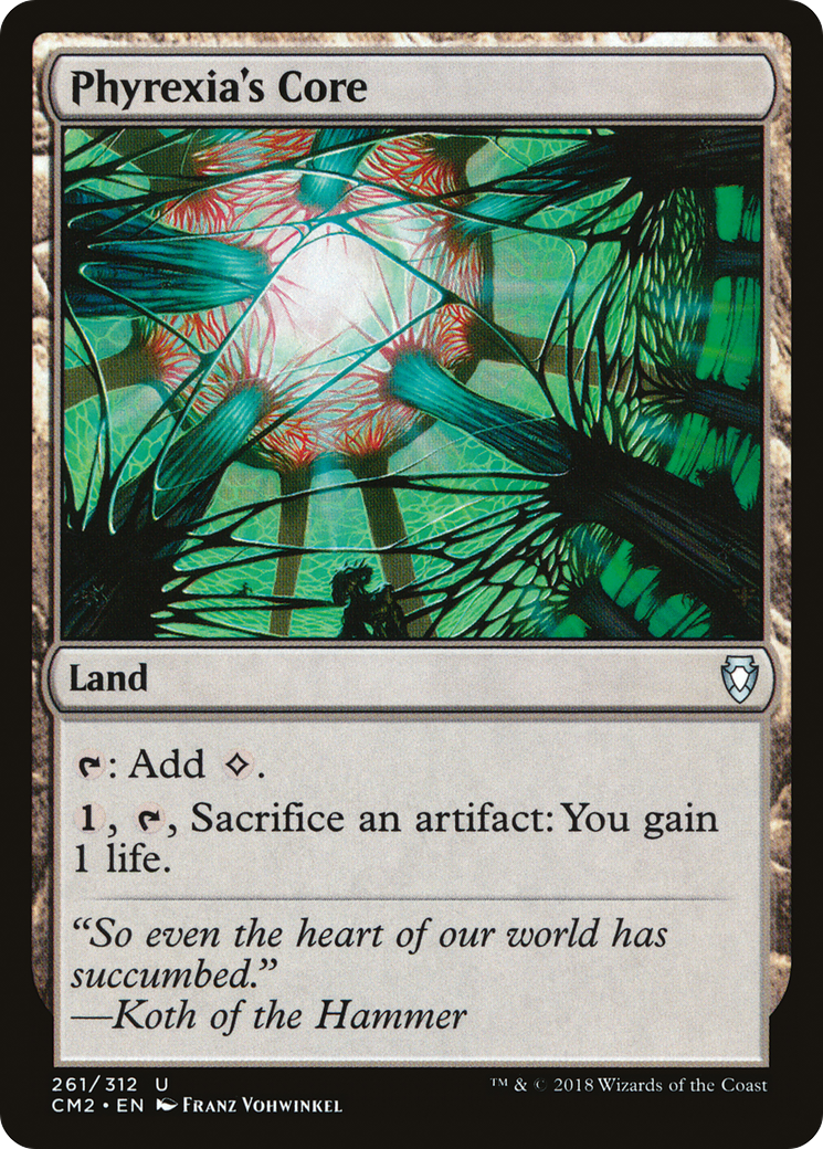 Image of Phyrexia's Core [Commander Anthology Volume II]