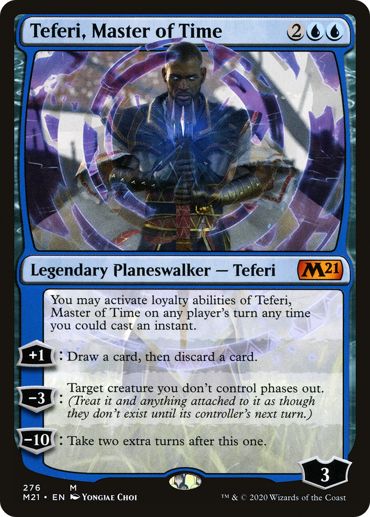 Image of Teferi, Master of Time (Promo Pack) (276) [Core Set 2021 Promos]