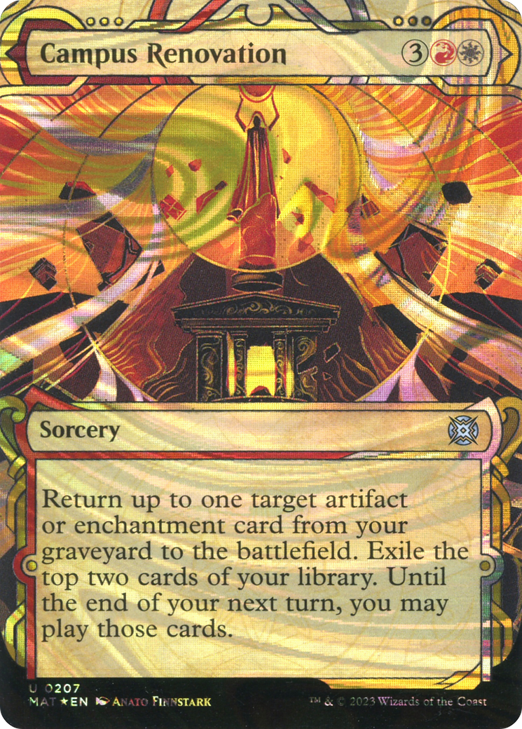 Image of Campus Renovation (Showcase Halo Foil) [March of the Machine: The Aftermath]