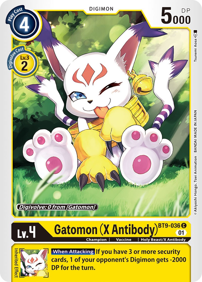Image of Gatomon (X Antibody) [BT9-036] [X Record]