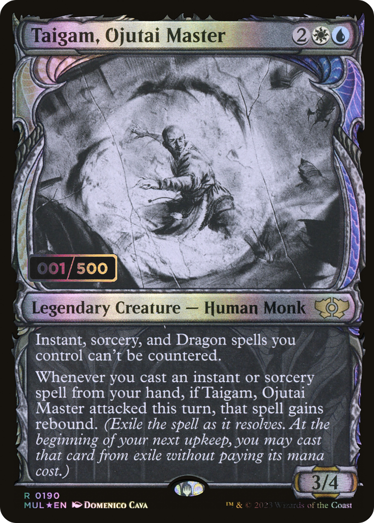 Image of Taigam, Ojutai Master (Serialized) [Multiverse Legends]