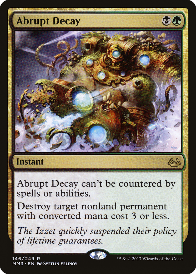 Image of Abrupt Decay [Modern Masters 2017]