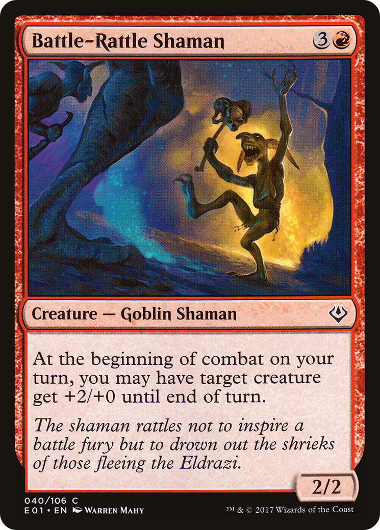 Image of Battle-Rattle Shaman [Archenemy: Nicol Bolas]