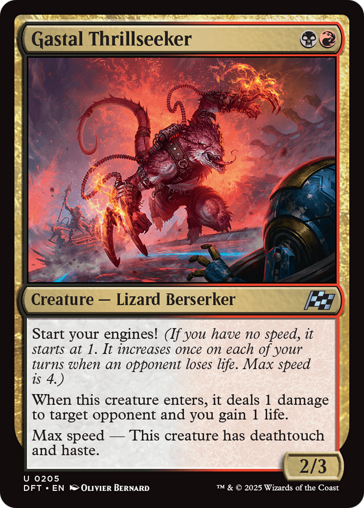 Image of Gastal Thrillseeker [Aetherdrift]