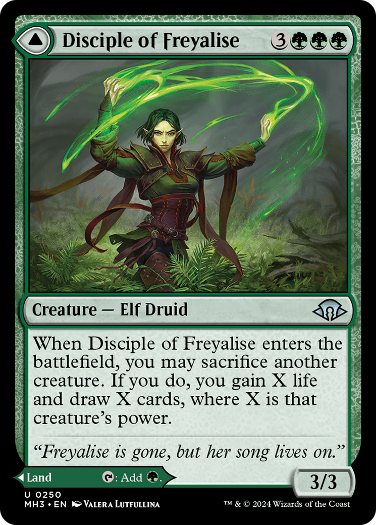 Image of Disciple of Freyalise [Modern Horizons 3]