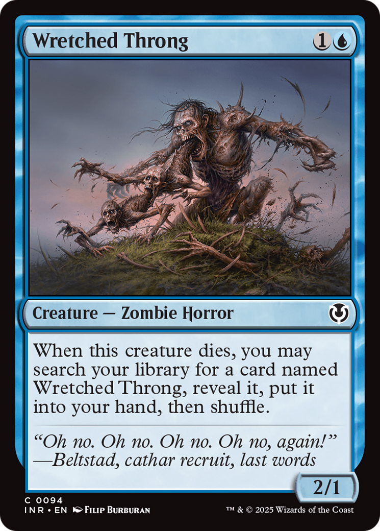 Image of Wretched Throng [Innistrad Remastered]