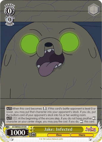 Jake: Infected (AT/WX02-010 R) [Adventure Time]