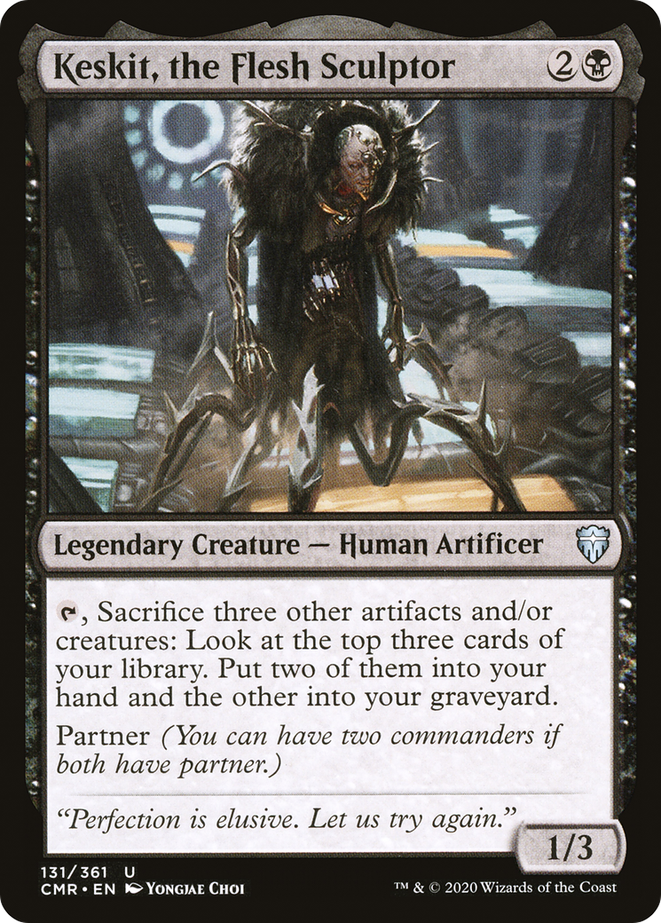 Image of Keskit, the Flesh Sculptor [Commander Legends]