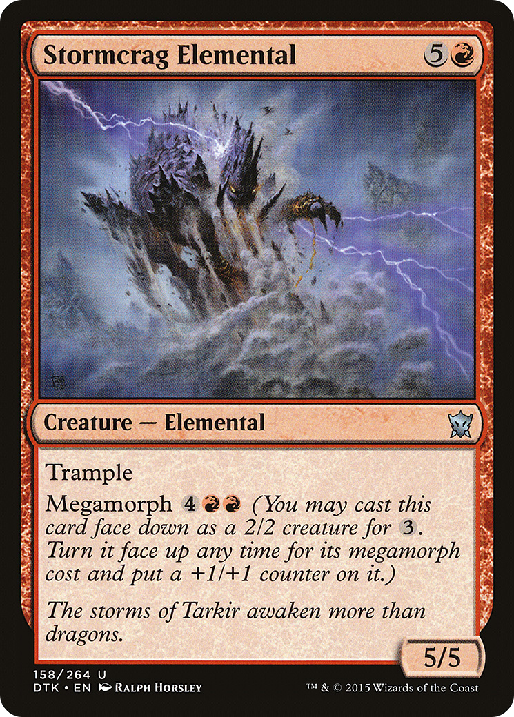 Image of Stormcrag Elemental [Dragons of Tarkir]