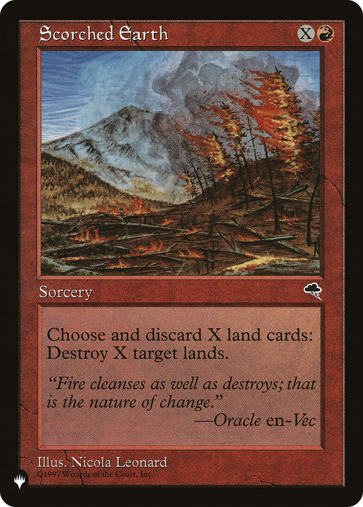 Image of Scorched Earth [The List]