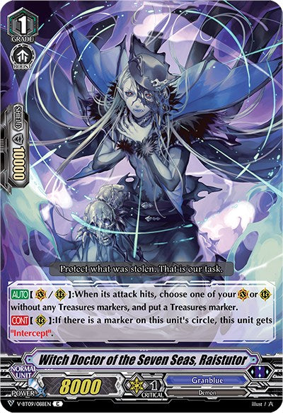 Image of Witch Doctor of the Seven Seas, Raistutor (V-BT09/088EN) [Butterfly d'Moonlight]