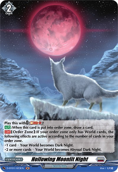 Image of Hollowing Moonlit Night (D-BT01/H23EN) [Genesis of the Five Greats]