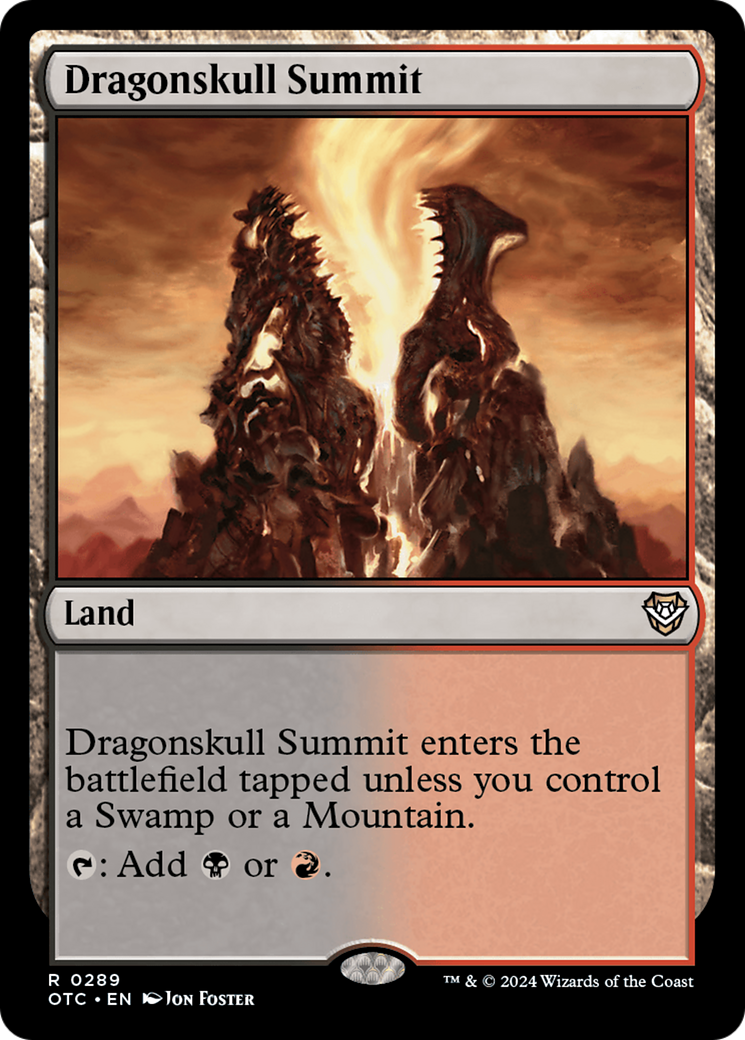 Image of Dragonskull Summit [Outlaws of Thunder Junction Commander]