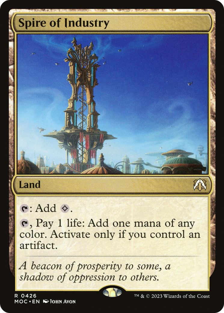 Image of Spire of Industry [March of the Machine Commander]