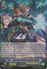 Image of Imperial Shrine Guard, Akagi (G-BT05/011EN) [Moonlit Dragonfang]