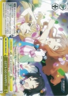 Image of LET'S GO HAPPY!! (IMC/W41-E036 CR) [The iDOLM@STER Cinderella Girls]