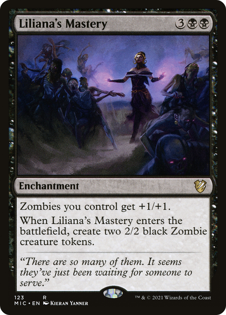 Image of Liliana's Mastery [Innistrad: Midnight Hunt Commander]