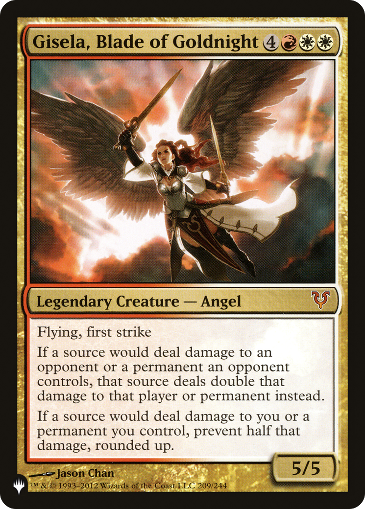 Image of Gisela, Blade of Goldnight [The List]
