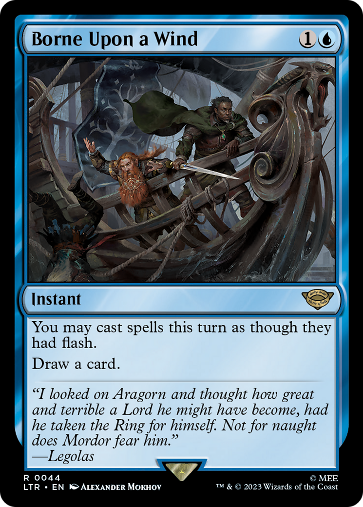 Image of Borne Upon a Wind [The Lord of the Rings: Tales of Middle-Earth]